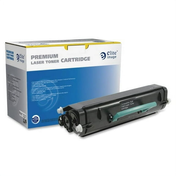 Elite Image Remanufactured Toner Cartridge, Alternative for Lexmark (X264H21A), Laser, High Yield, Black, 9000 Pages, 1 Each