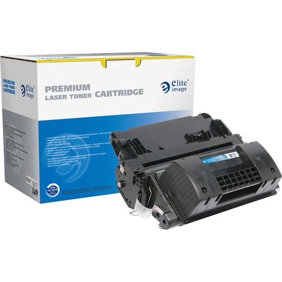 Elite Image, ELI75814, Remanufactured HP90A/90X Toner Cartridges, 1 Each