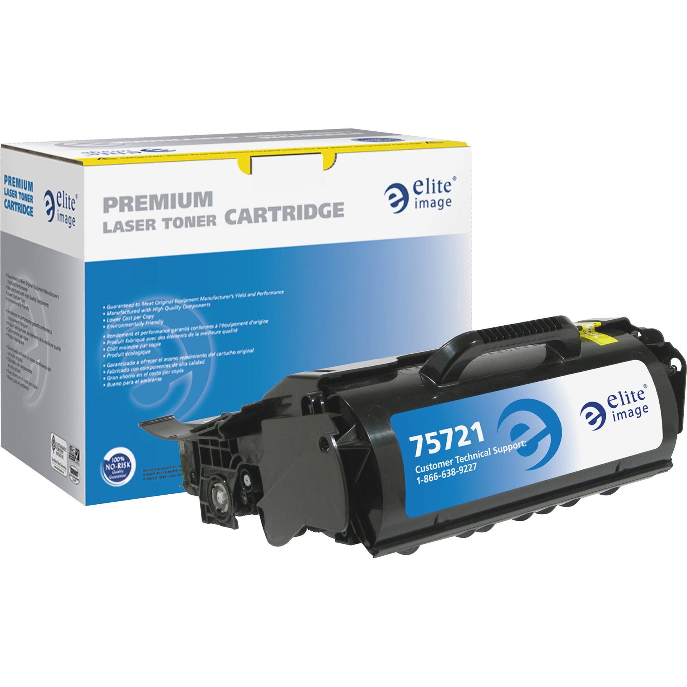 Elite Image, ELI75721, 75721 Remanufactured Dell Toner Cartridge, 1 Each
