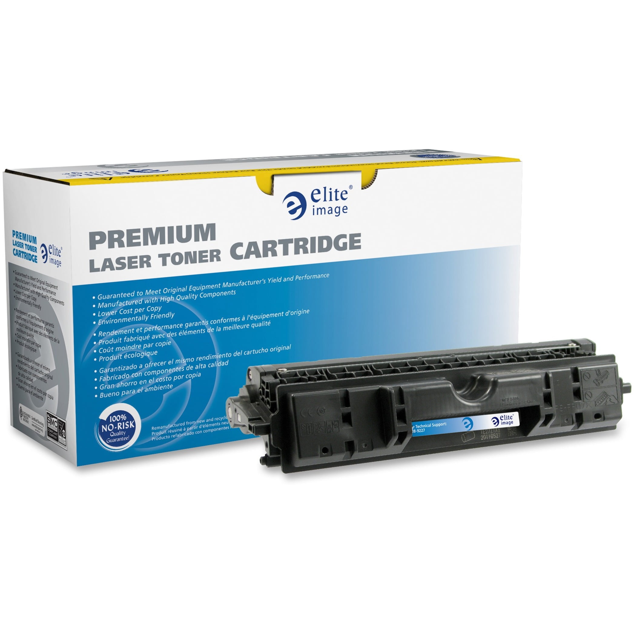 Elite Image Remanufactured HP 126A Drum Cartridge - Laser Print Technology - 7000 Color, 14000 Black - 1 Each - Black, Color Elite Image Remanufactured HP 126A Drum Cartridge - Laser Print Technology - 7000 Color, 14000 Black - 1 Each - Black, Color