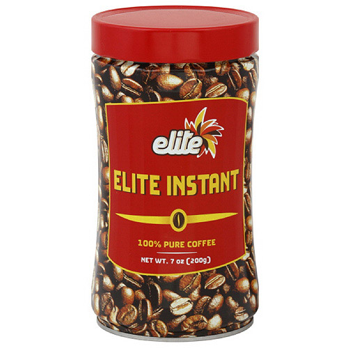 Elite Instant Coffee, 7 oz (Pack of 12)