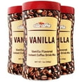 Elite Instant Coffee Vanilla Flavored Drink Mix 7oz (3 Pack) Gluten
