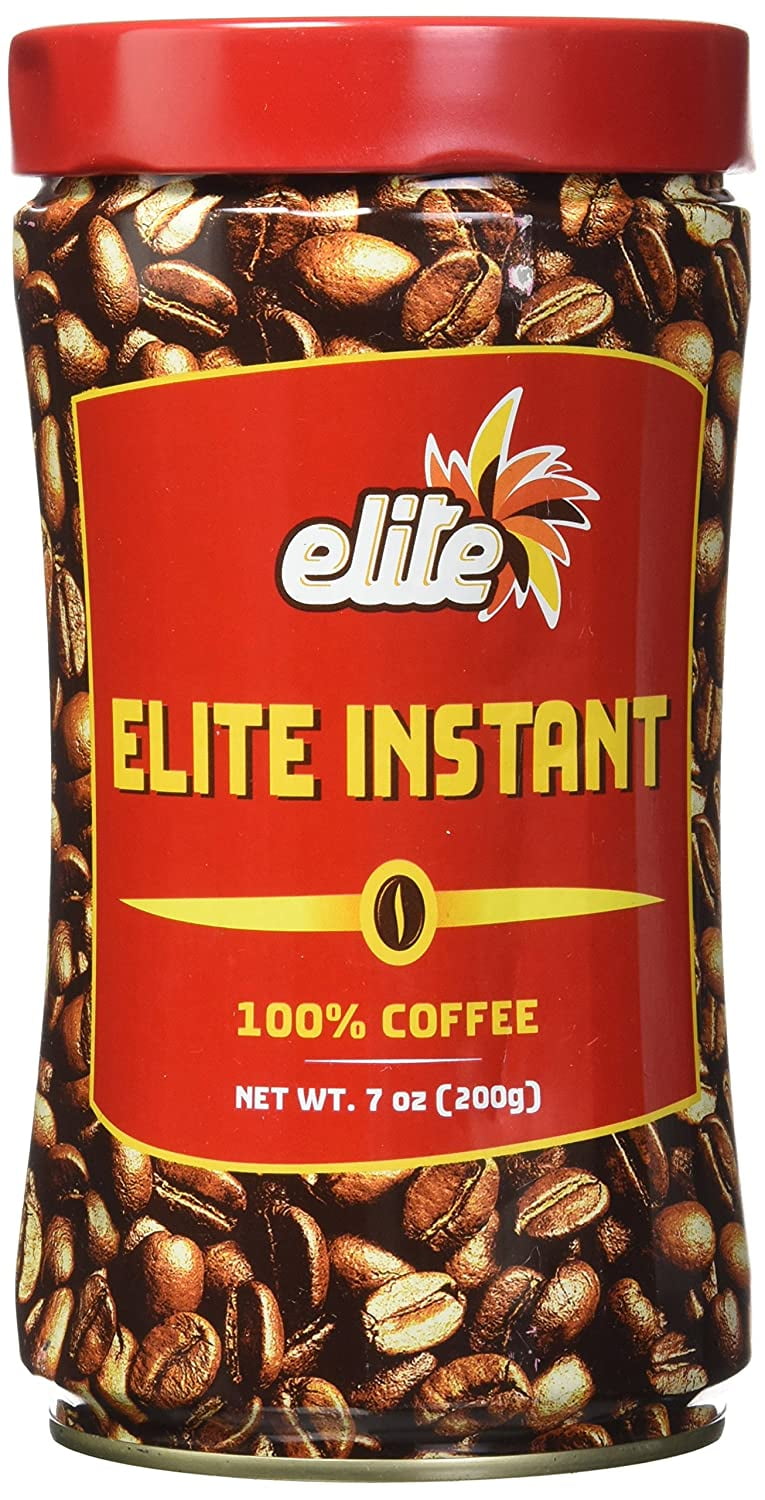 Elite Instant Pure Coffee, 7oz Tin