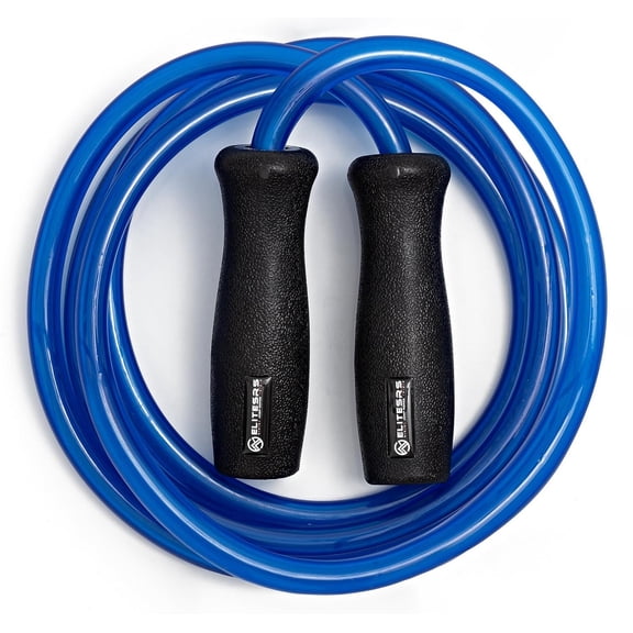 Elite Jumps Muay Thai 2.0 Weighted Jump Rope - Designed for High-Intensity Training, Muay Thai, & MMA Workouts - Heavy 1.3lb PVC Jump Ropes for Fitness