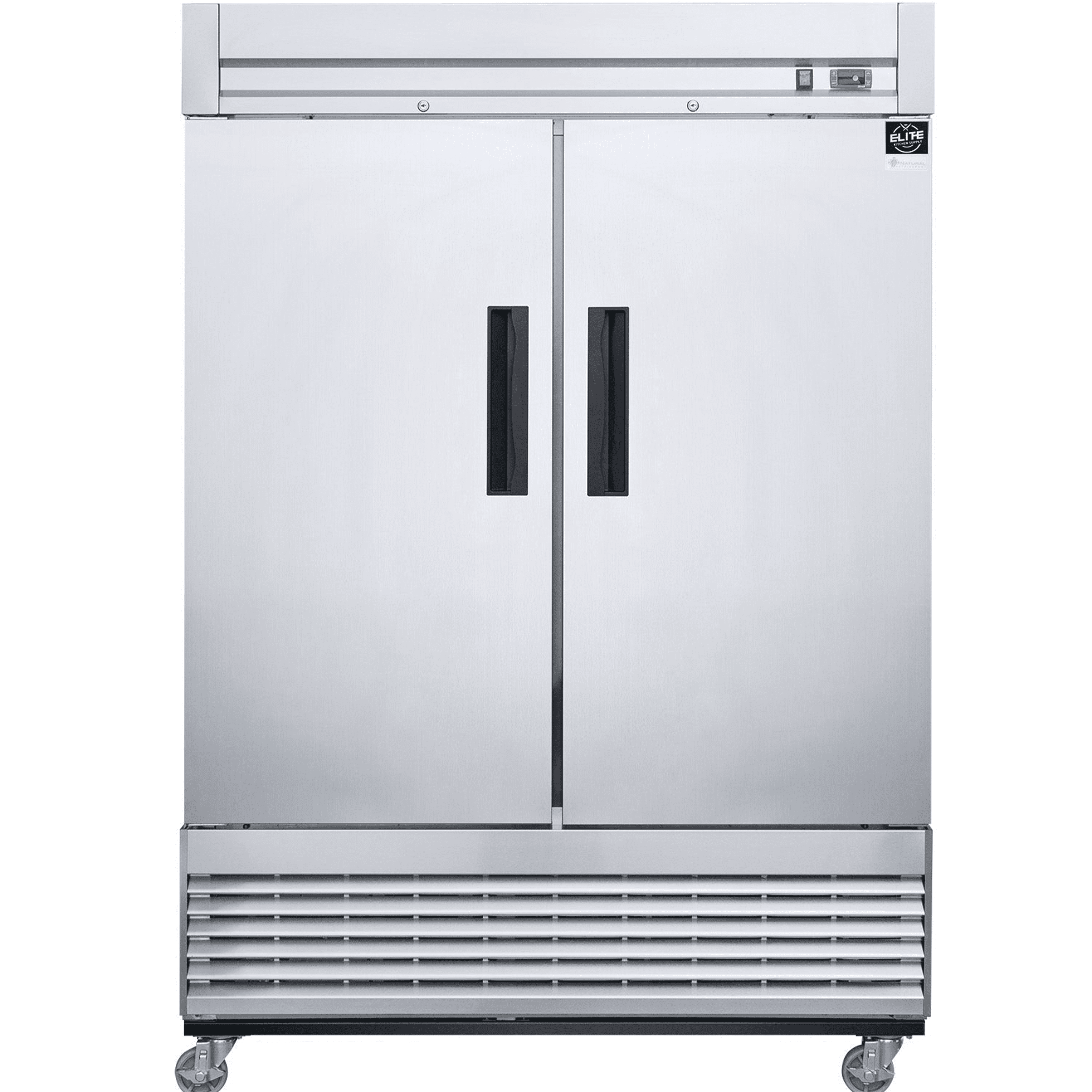 Elite Kitchen 40.7 Cu Ft Vertical Shelves Freeze, Commercial Stainless Steel with Lifetime Warranty