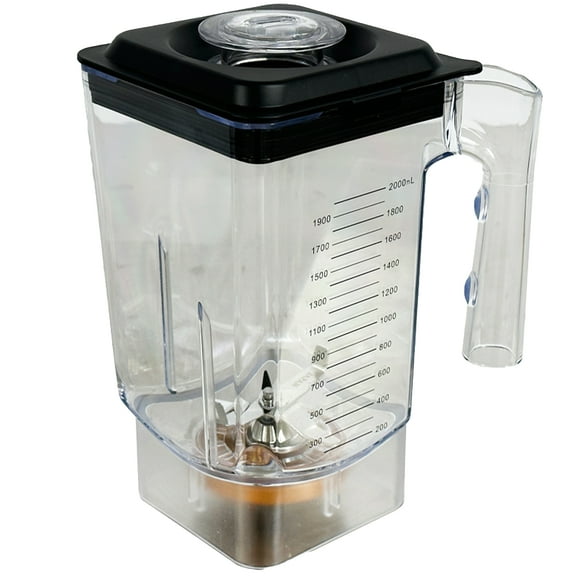 Elite Kitchen 68 Oz Replacement Container & Blade, NSF Blender Jar