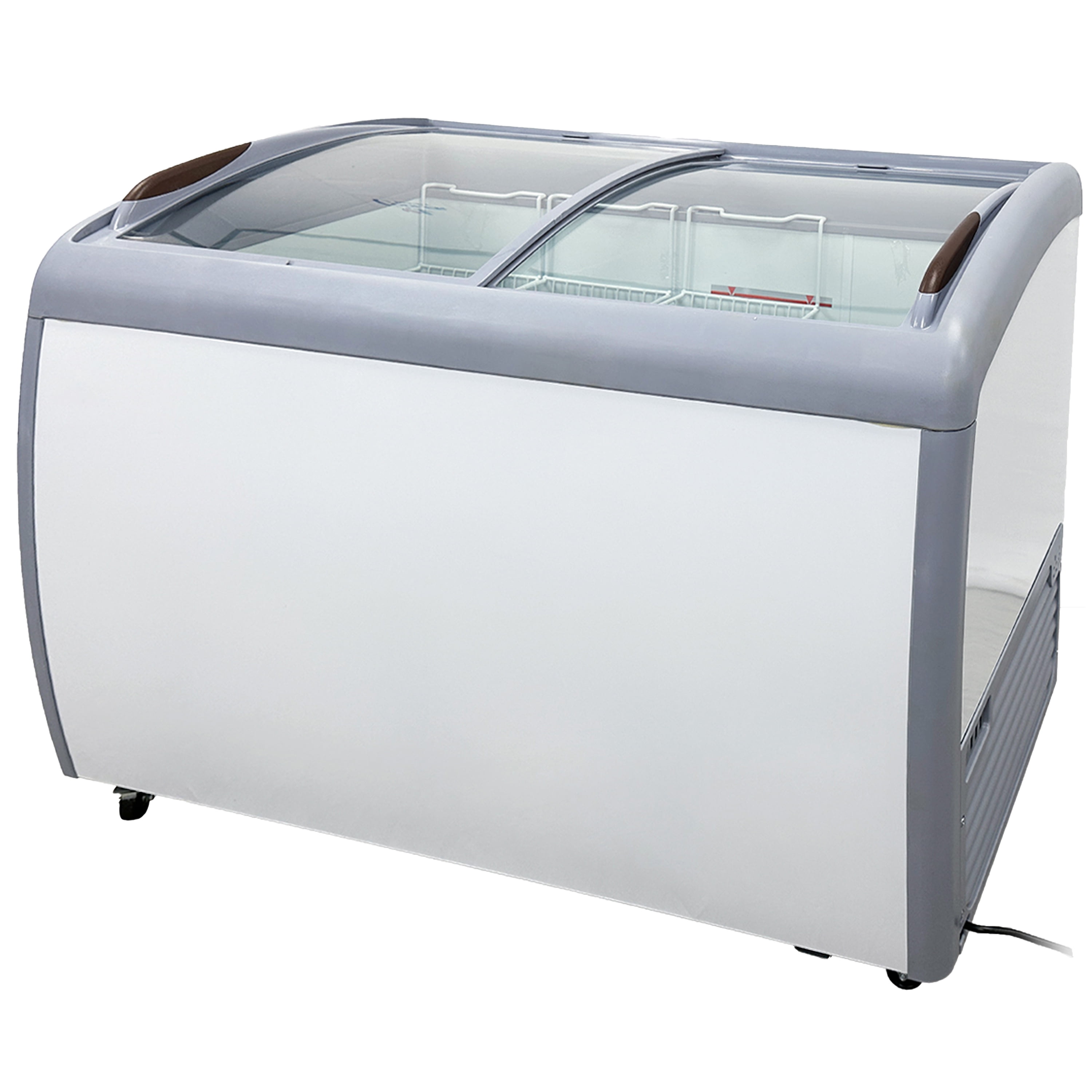 Elite Kitchen Supply 9.2 cu ft Commercial Ice Cream Freezer, White