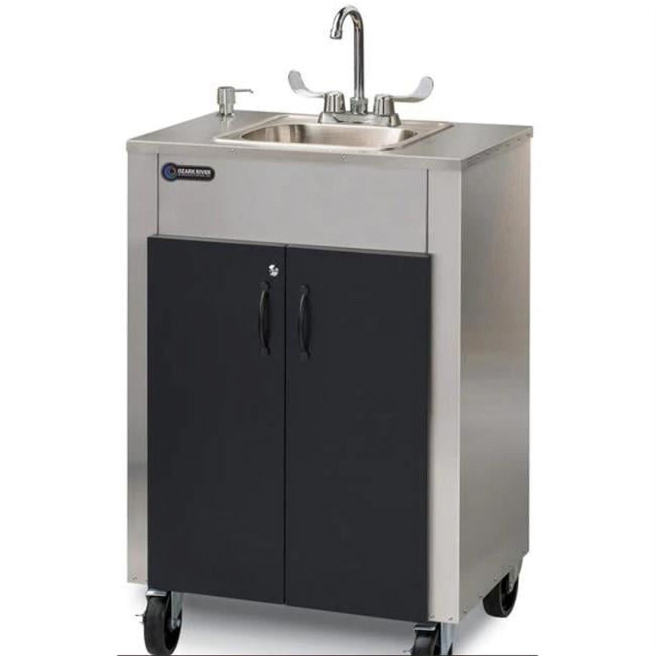 Elite LS1 Portable Hot Water Sink with Stainless Steel Top & Basin