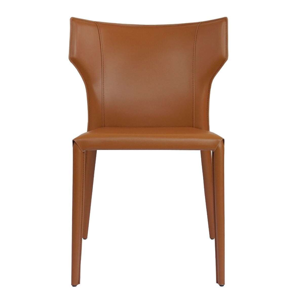 Elite Living Adoro (Single) Midcentury Modern Wingback Leather