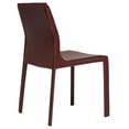 thumbnail image 1 of Elite Living STAN Modern Leather Side Chair Chianti, 1 of 5