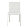 thumbnail image 1 of Elite Living STAN Modern Leather Side Chair Off White, 1 of 5
