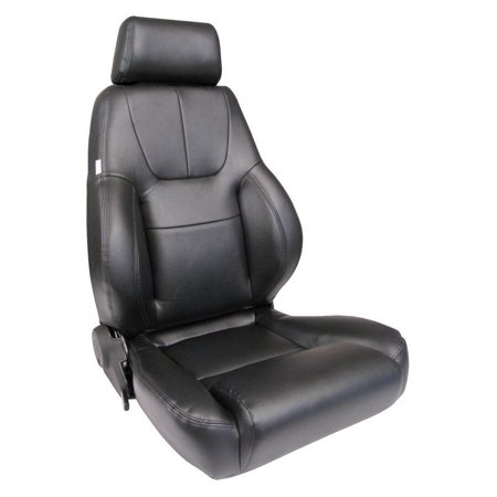 Elite Lumbar Seat - RH - Black Vinyl