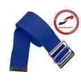 thumbnail image 1 of EMI 60" Gait Transfer Belt with Metal Buckle – Royal Blue Cotton Mobility Aid for Patient Transfer & Ambulation, 1 of 2