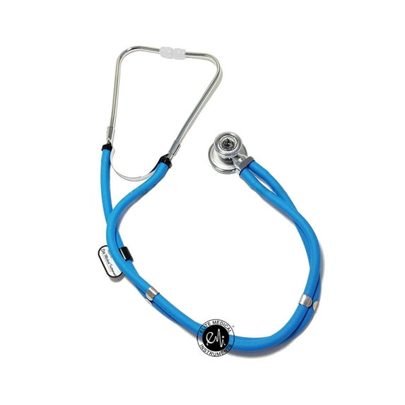 Elite Medical Instruments Sprague Rappaport Dual Head Stethoscope - Baby Blue