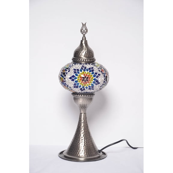 Elite Mosaic Glass Table Lamps