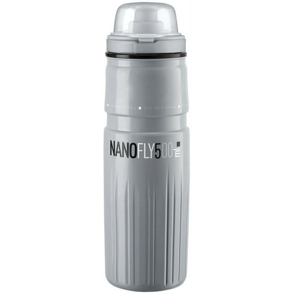 Elite Nanofly Insulated Water Bottle - 500ml, Gray