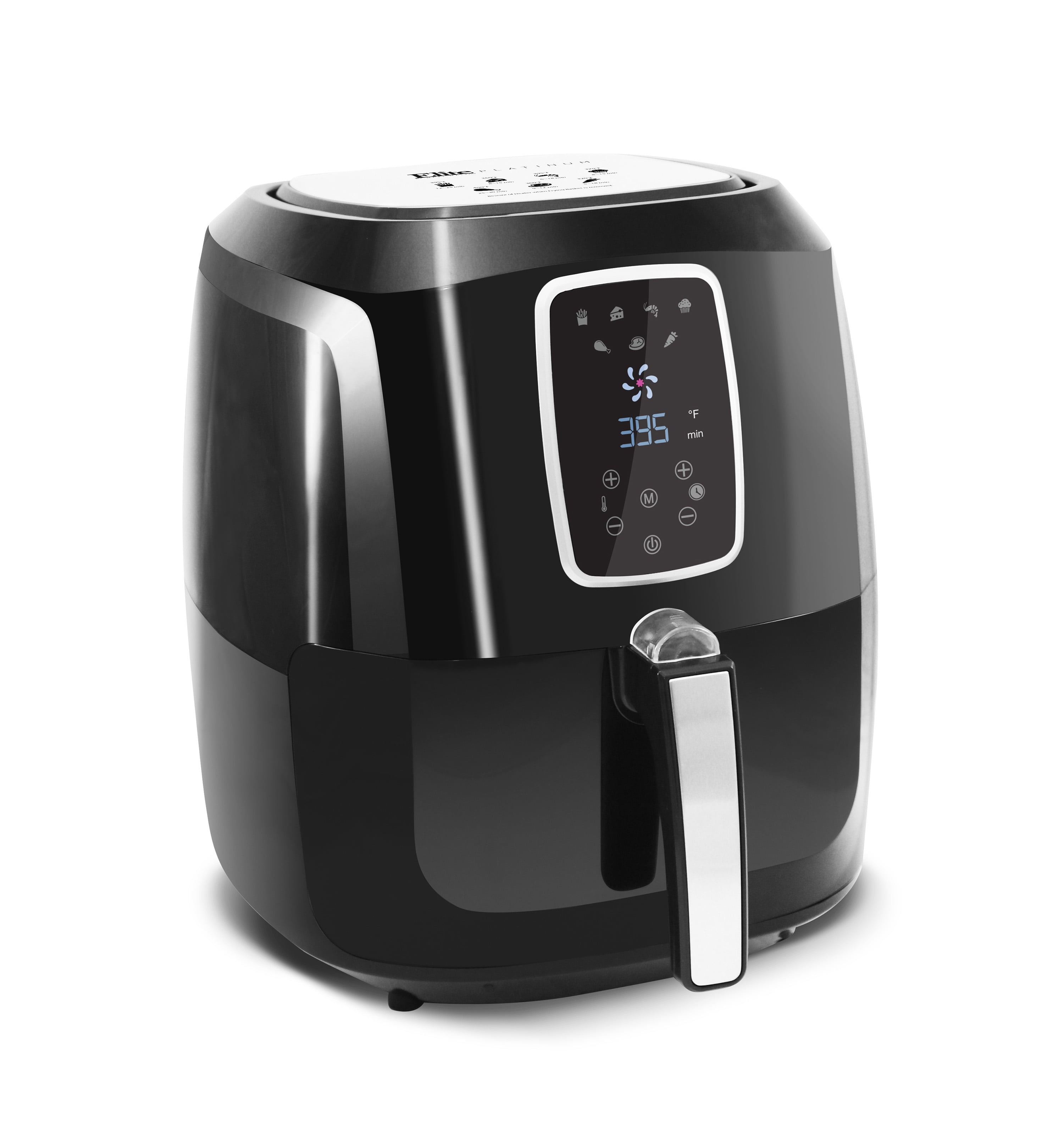 Premium Levella 16l/16.9 Quart Digital Air Fryer with 10 Cooking Presets Black (paf1690)