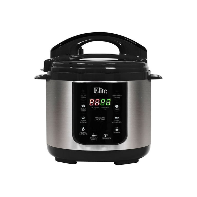 Elite 8-Quart Programmable Electric Pressure Cooker Elite 8-Quart Programmable Electric Pressure Cooker