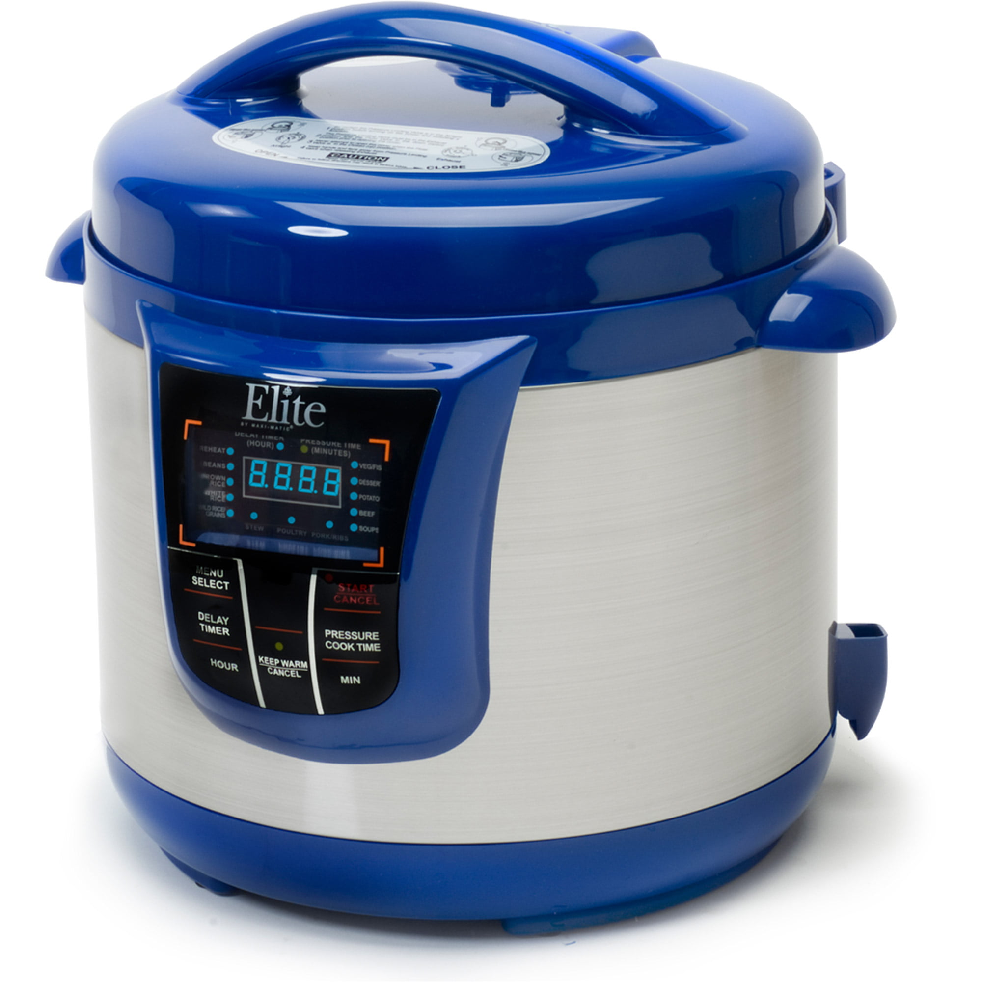 Cooks Anodized 8 Qt Pressure Cooker Y22-4(6)-00