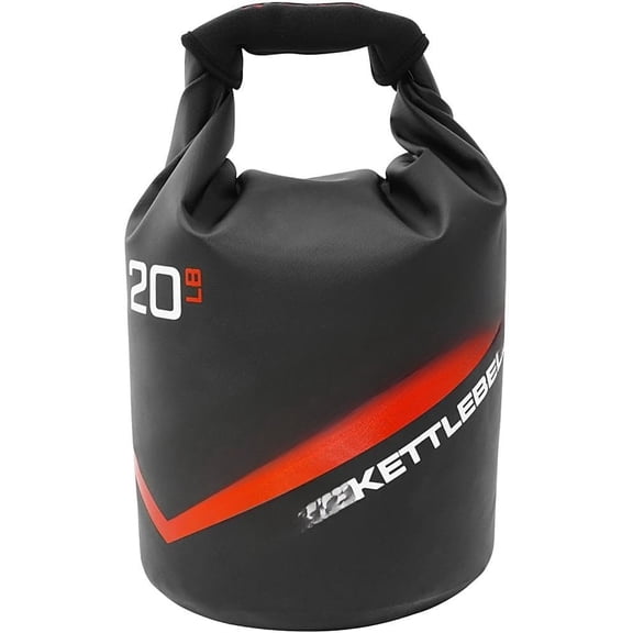Elite Portable Sand Kettlebell - Soft Sandbag Weight - 10/15/20lb