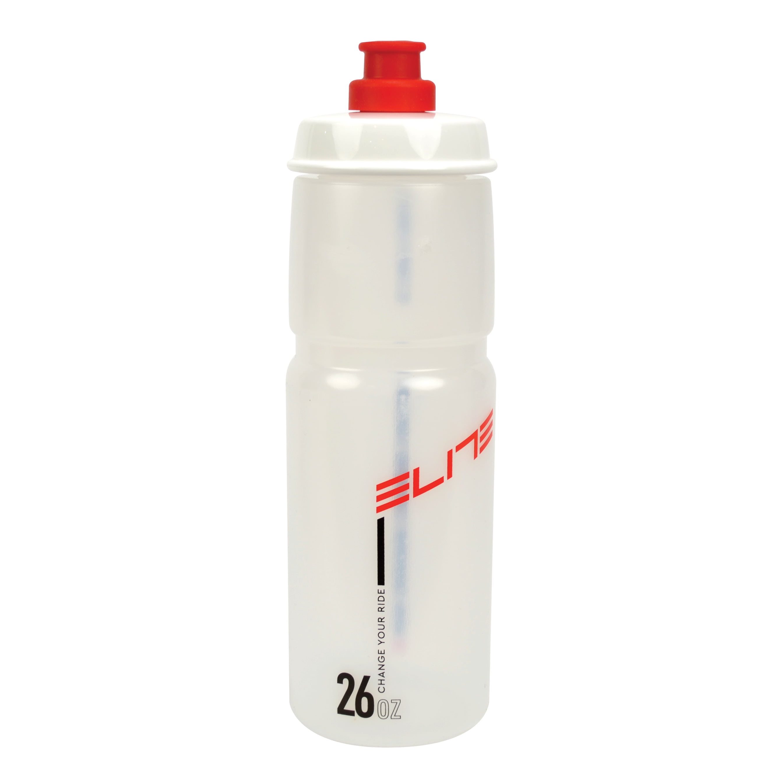 Elite FLY Lightweight Cycling Water Bottle BPA Free 550ml : GREEN/GREY