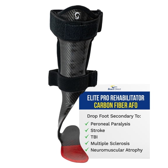 Elite Pro Rehabilitator AFO L1932 - AFO Brace for Ankle Contractures & Foot Drop