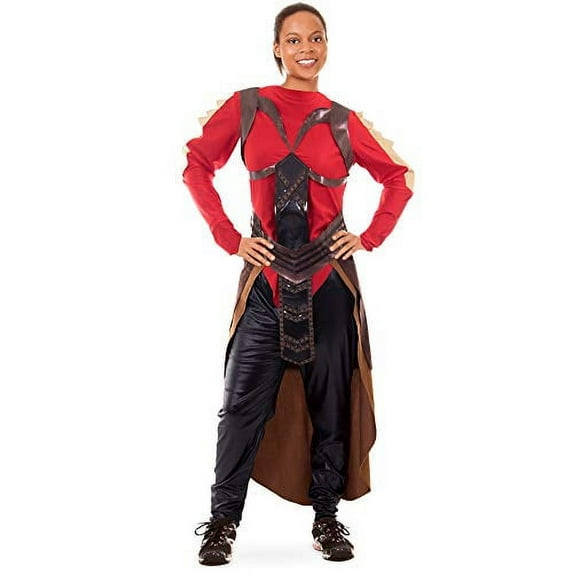 Elite Royal Guard Women's Halloween Costume - Comic Book Superhero Suit (Large)