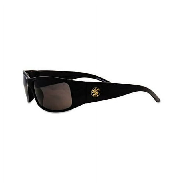 Elite Safety Eyewear Black Frame, Smoke AntiFog Lens