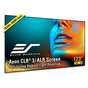 Aeon CLR3, 123Diag,1 69, Ceiling Light Rejecting EDGE FREE Fixed Frame Ultra-Short Throw Projector Screen AR123H-CLR3