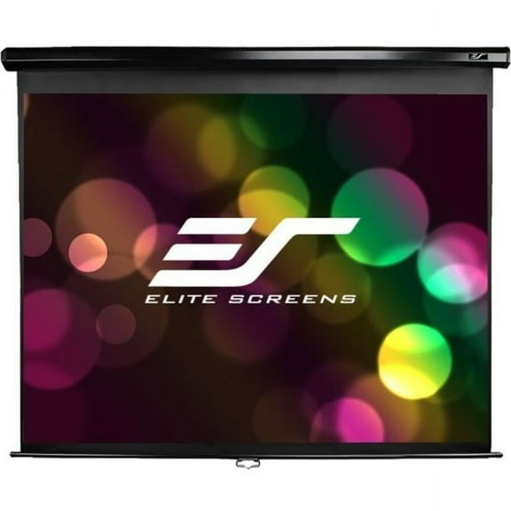 Elite Screens M150uwh2 Manual Series Pull-down Screen (150"; 73.5" X 130.7"; 16:9 Hdtv Format)