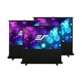 thumbnail image 1 of Elite Screens ezCinema 2 Manual Floor Pull Up Projector Screen 70" 16:9, 1 of 6