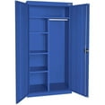 thumbnail image 1 of Elite Series Combination Cabinet with Adjustable Shelves, 36"W x 18"D x 72"H, Blue, 1 of 1