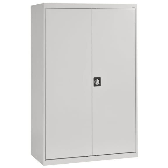 Elite Series Combination Cabinet with Adjustable Shelves, 46"W x 24"D x 72"H, Dove Gray