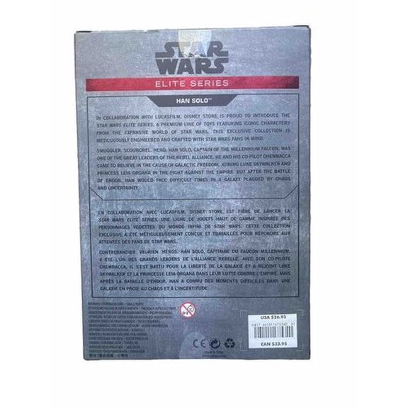 Elite Series Han Solo Die Cast Action Figure