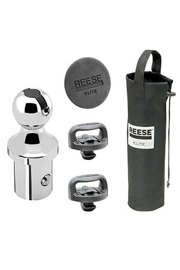 Elite Series Under-Bed Gooseneck Accessories Kit (Includes: (1) 2-5/16" Pop-In Ball #19311, (1) Storage Bag, (2) Safety Chain Attachments & (1) Hole Cover)