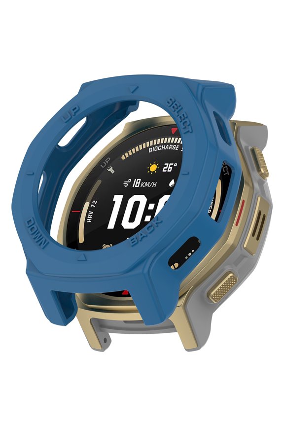 Elite Smart Watch With Featuring Multi Sport Mode Support | Calling Full Coverage Support | For Camping Trips Blue Ideal For Meditation Time Blue