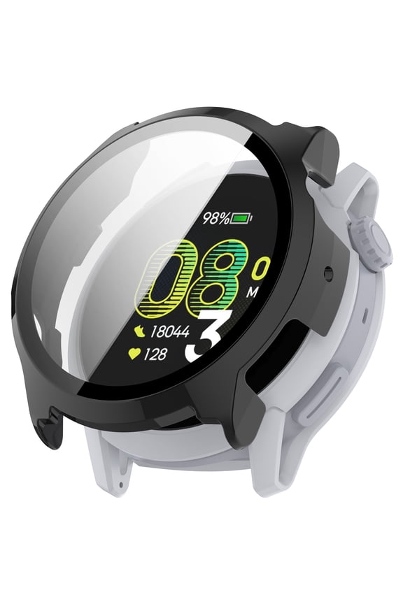 Elite Smart Watch With Featuring Secure Locking Mechanism | Fitness Sport Modes Screen Protector Full Coverage Support | Excellent For Hiking Adventures Black