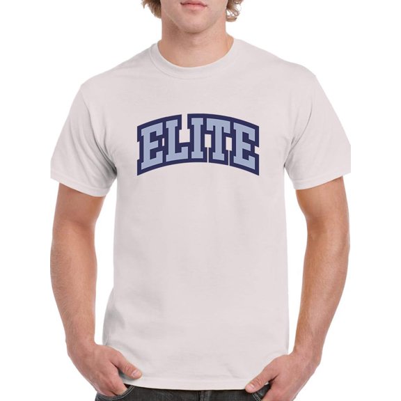 Elite Sport Team Style T-Shirt Men -Image by Shutterstock, Male 4X-Large