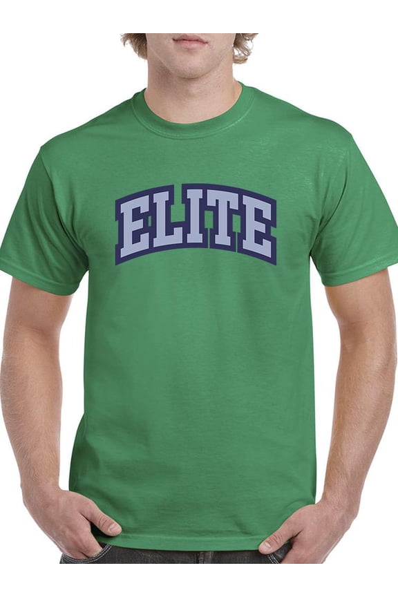 Elite Sport Team Style T-Shirt Men -Image by Shutterstock, Male x-Large