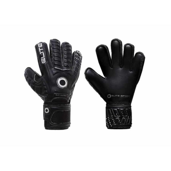 Elite Sports Warrior Black Jr Youth Goal Keeper Gloves