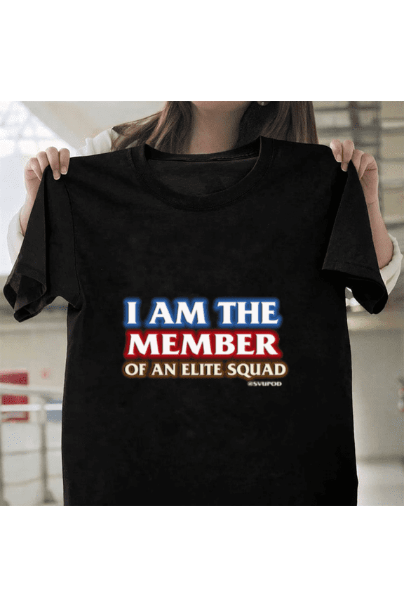Elite Squad Member Special Forces Military Tactical Operation Graphic Unisex T-Shirt, up to size 3XL.