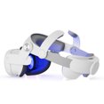 thumbnail image 1 of Elite Strap for Meta Quest 3, Adjustable and Lightweight Head Strap for Enhanced Support & Balance Weight in VR-White, 1 of 6
