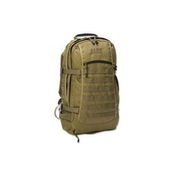 Elite Survival Systems Mission Backpack, Tan -