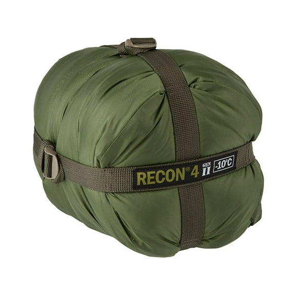 Elite Survival Systems Recon 4 Sleeping Bag, Rated to 14 Degrees Fahrenheit, Oli