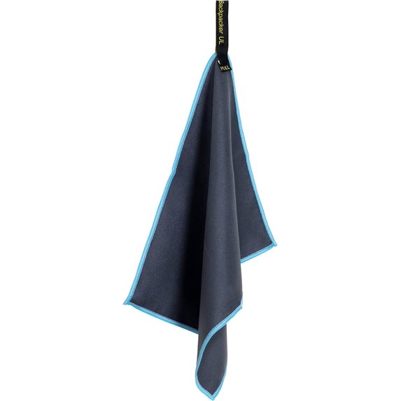 Elite Tail Magic- Lightweight Soft Compact Travel Towel | Quick Drying Backpacking Towel Ultralight with Loop Strap | Sport and Gym Microfiber Face Cloth Yoga | Small 12.5 x 9.6 inches