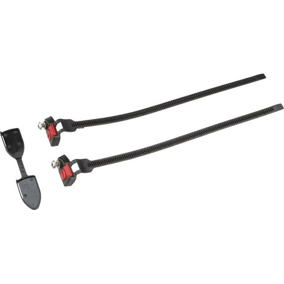 Elite 0123301 VIP Cage Clamps Water Bottle Cage, 25mm-70mm, Black