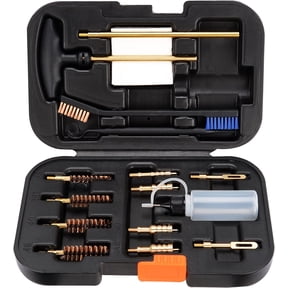 Elite Version Pistol Cleaning Kit 9mm/.357.22.45.40 Caliber Gun Cleaning Kit and Handgun Cleaning Kit Portable Brass Brush with Case