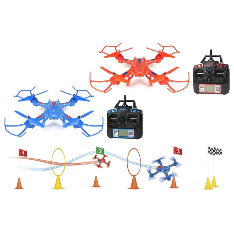 Elite Zip Zap Double Pack 2.4GHz 4.5CH RC Racing Drones