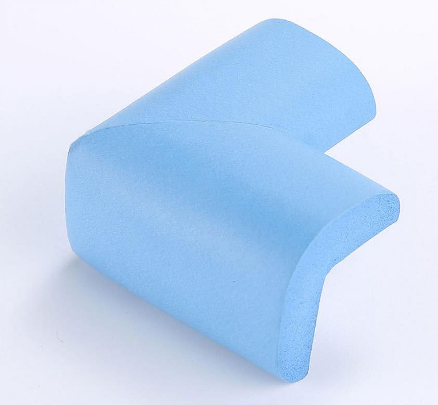 Insun Waterproof Adhesive Edge Protector Baby Soft Foam Safety Furniture  Corner Guards 13' Edge Guard + 6 Pack Corner Protectors,Light Blue L Shape