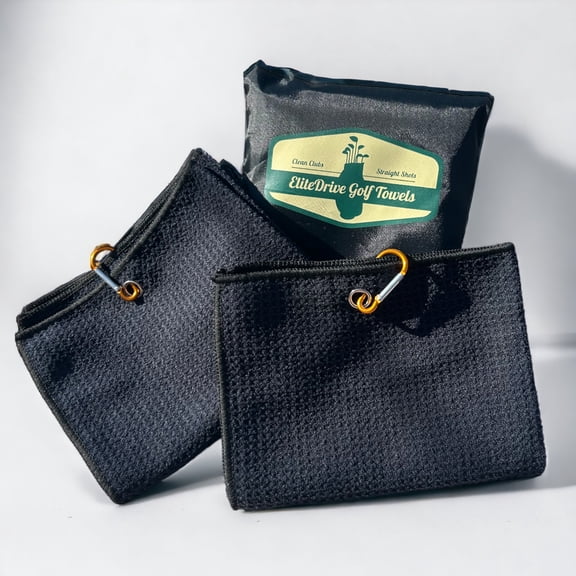 EliteDrive Golf Towels | 2-Pack Set